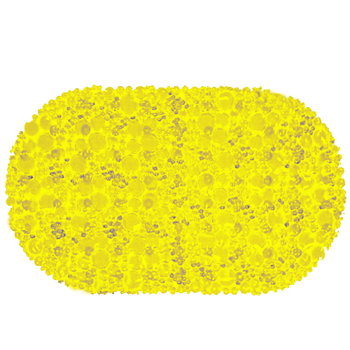 Spa-коврик для ванны AQUA-PRIME Линза 67*38см (желтый)