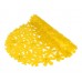 Spa-коврик для ванны AQUA-PRIME Цветы 66*35см (желтый)
