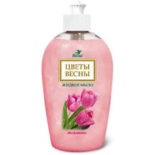 Жидкое мыло 280 гр Цветы весны Тюльпан