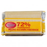 Хозяйственное мыло 72% 200г Флора Тольятти в обертке ГОСТ 30266-2017, ГОСТ 30266-95